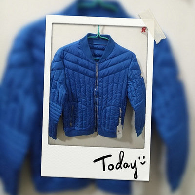 雙十一馬克華菲官方旗艦店買的薄款羽絨服,原價(jià)1195,全新,