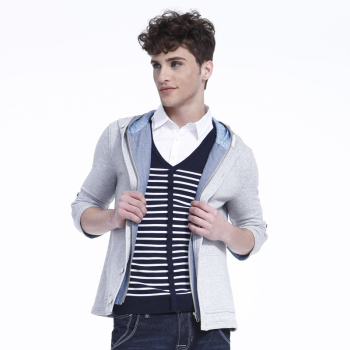 馬克華菲 男裝 時尚中袖衛衣 7121267002-093 XXL【圖片 價格 品牌 報價】