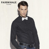 JY【限時特惠】馬克華菲襯衣 春裝新款 男士時尚修身純棉波點風情襯衫長袖襯衫 051淺靛青色 M(39)怎么樣、JY【限時特惠】馬克華菲襯衣 春裝新款 男士時尚修身純棉波點風情襯衫長袖襯衫 051淺靛青色 M(39)好不好 購買心得 - 京東