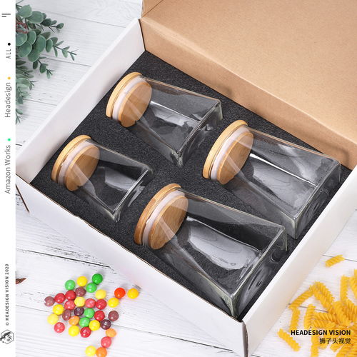 玻璃罐產品拍攝 主圖設計 a 頁面設計 獅子頭視覺