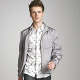 馬克華菲2012秋款 男裝灰色夾克外套8101010101原價1598元 093灰色 170/M 【圖片 價格 品牌 報價】