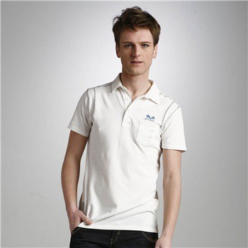 馬克華菲男裝時尚度假休閑短袖翻領T恤7102021347 白色 S 【圖片 價格 品牌 報價】